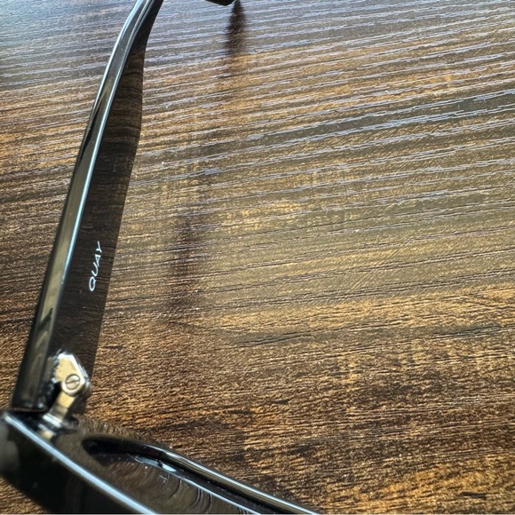 Quay Black Yada Yada Sunglasses - Picture 5 of 12
